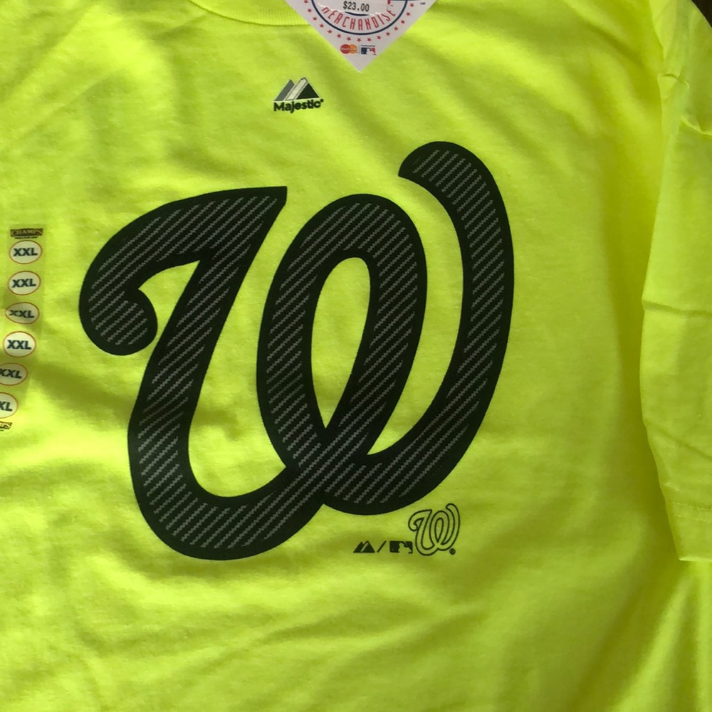 Mens Washington Nationals Baseball T Shirt